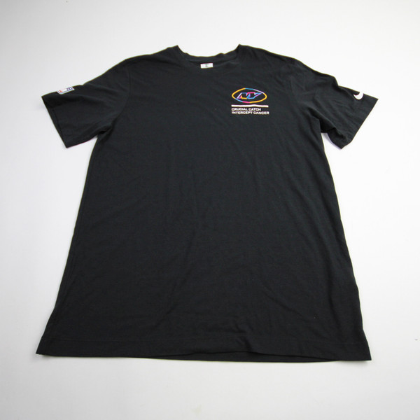 New York Jets Nike Dri-Fit Short Sleeve Shirt Men's Black Used M TOPS-163239