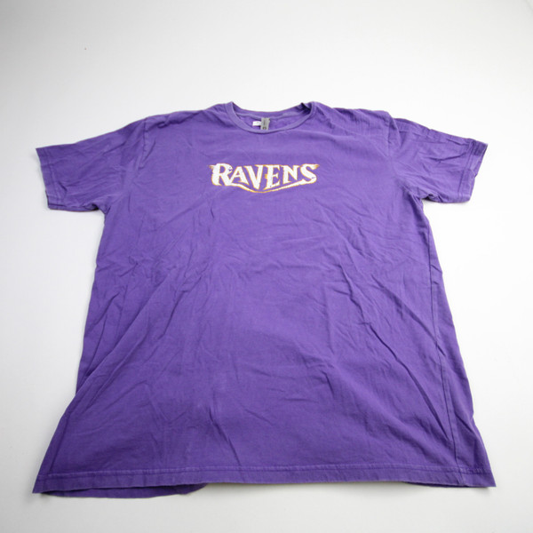 Baltimore Ravens Next Level Short Sleeve Shirt Men's Purple Used XL-TOPS-163500