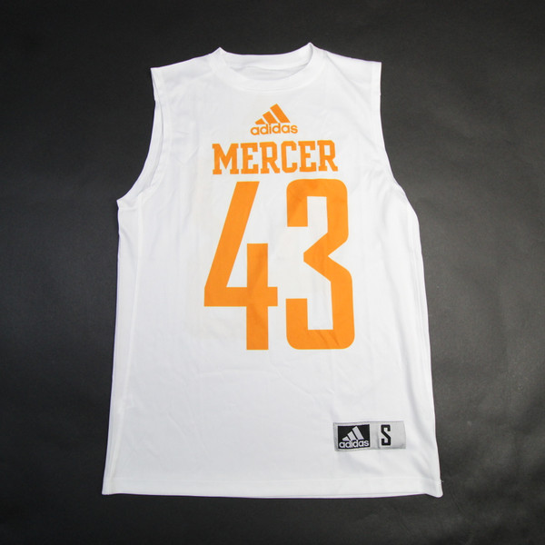 Mercer Bears adidas Practice Jersey - Basketball Men's White Used S JRSY-009739