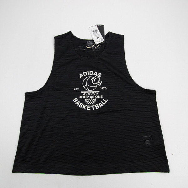 adidas Practice Jersey - Basketball Women's Black New with Tags M-JRSY-009759