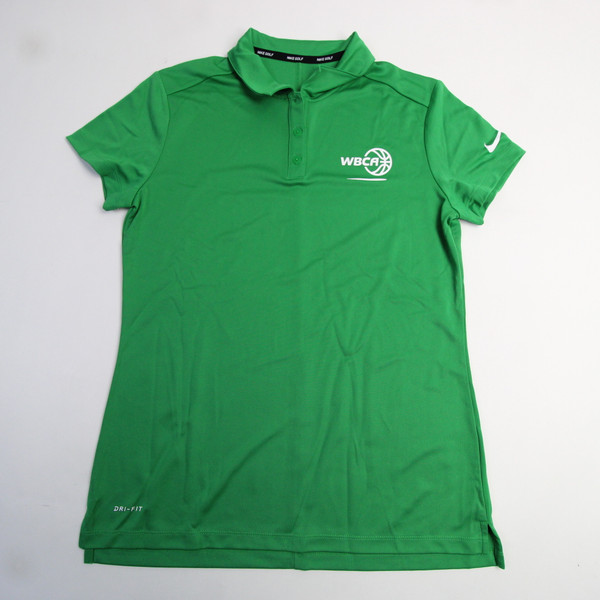 WBCA Nike Golf Dri-Fit Polo Women's Green New without Tags Multiple Sizes TOPS-163897