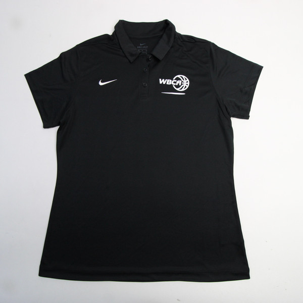 WBCA Nike Dri-Fit Polo Women's Black New XL-TOPS-163902