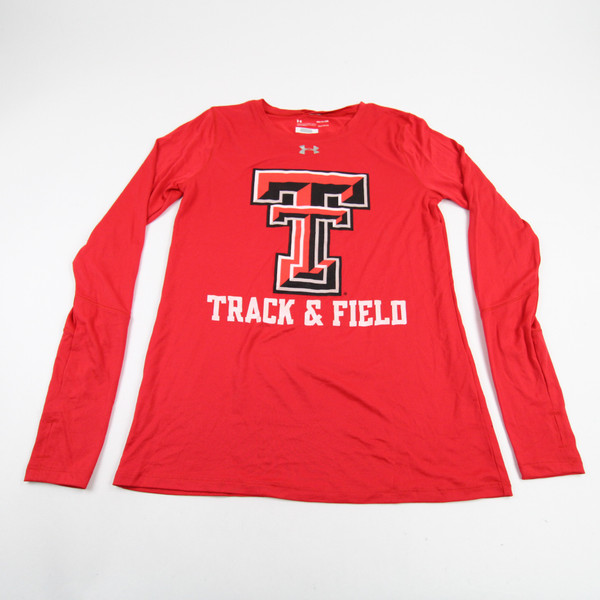 Texas Tech Red Raiders Under Armour HeatGear Long Sleeve Shirt Multiple Sizes TOPS-164046