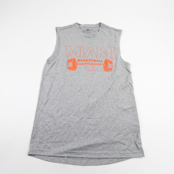Miami Hurricanes adidas Aeroready Sleeveless Shirt Men's Used Multiple Sizes TOPS-164048