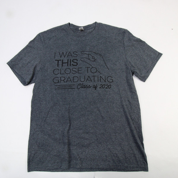 Gildan Short Sleeve Shirt Men's Gray New without Tags L TOPS-164105