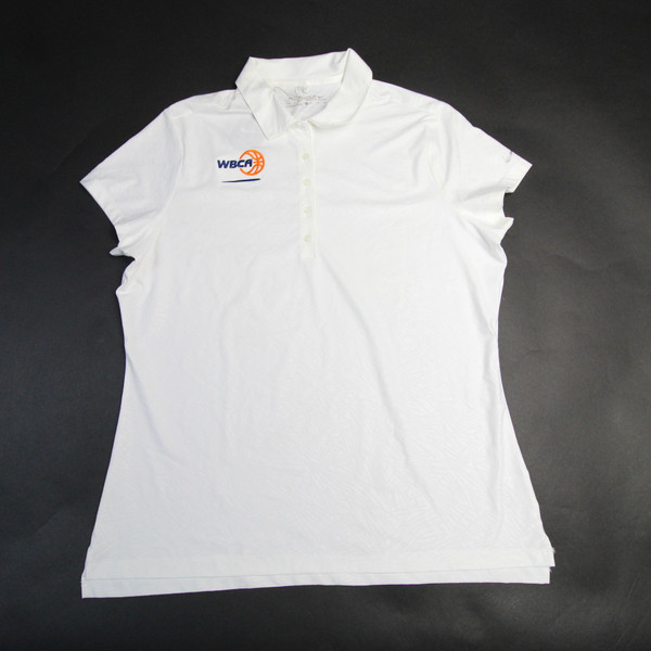 WBCA Nike Golf Dri-Fit Polo Women's White New with Tags Multiple Sizes TOPS-164120