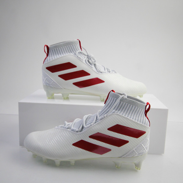 adidas Freak Football Cleat Men's White/Red New without Box-CLEA-015378