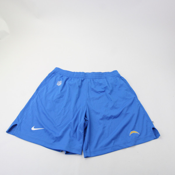 Los Angeles Chargers Nike NFL On Field Practice Shorts Men's Blue Used XL-SHOR-035562