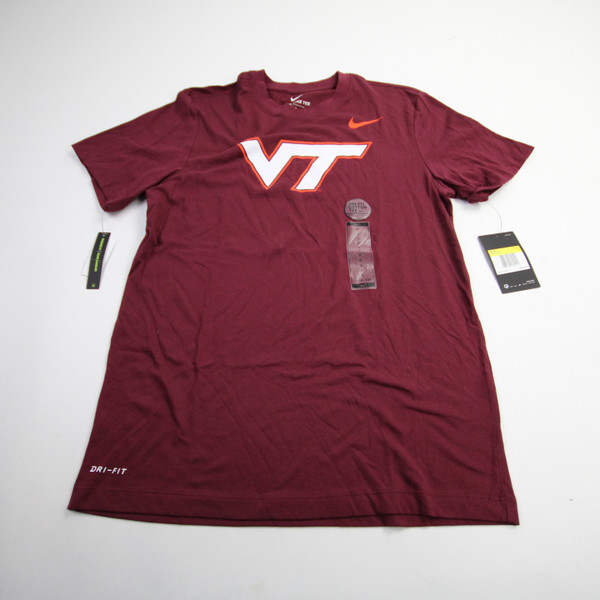 Virginia Tech Hokies Nike Short Sleeve Shirt Men's New with Tags S TOPS-163480