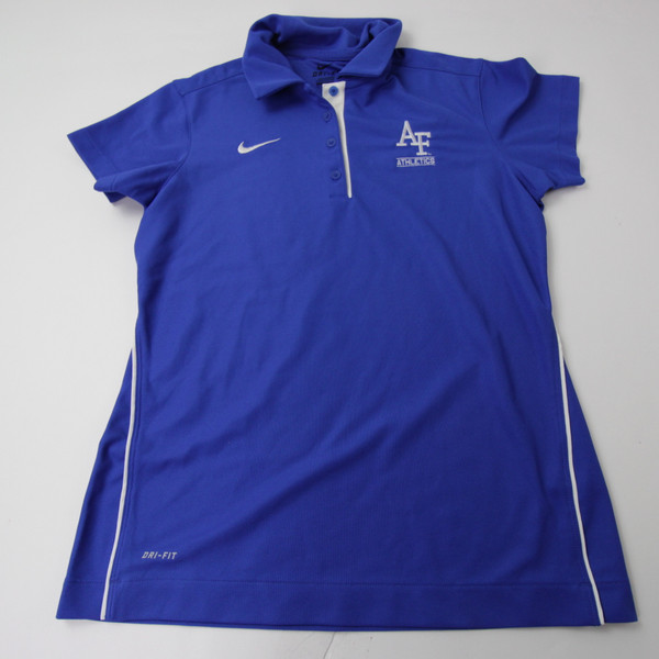Air Force Falcons Nike Dri-Fit Polo Women's Blue New without Tags M TOPS-164381