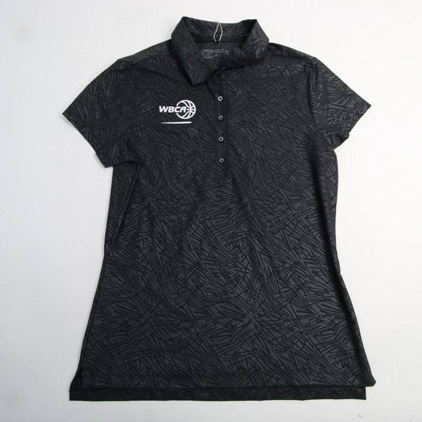 WBCA Nike Golf Dri-Fit Polo Women's Black New with Tags M TOPS-164393