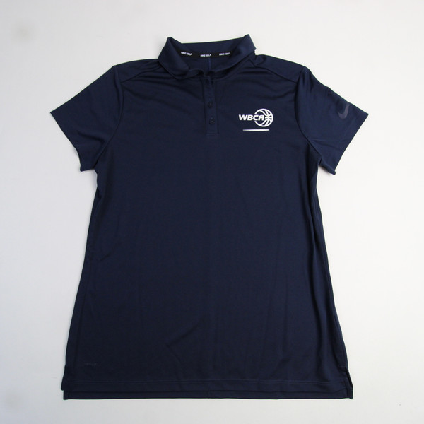 WBCA Nike Golf Dri-Fit Polo Women's Navy New M-TOPS-164403