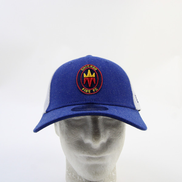 Chicago Fire FC New Era 39thirty Fitted Hat Men's Blue/White New-HATS-015220