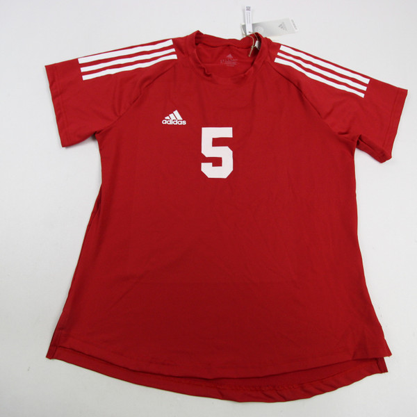adidas Practice Jersey - Soccer Women's Red New with Tags M-JRSY-009842