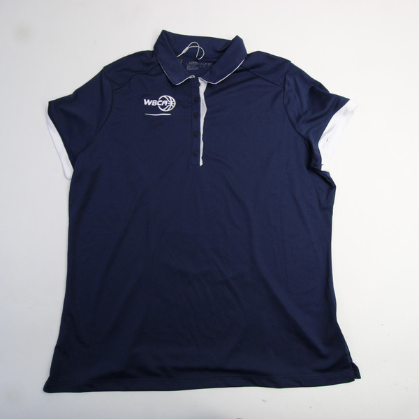 WBCA Nike Golf Dri-Fit Polo Women's Navy New with Tags XL TOPS-164501
