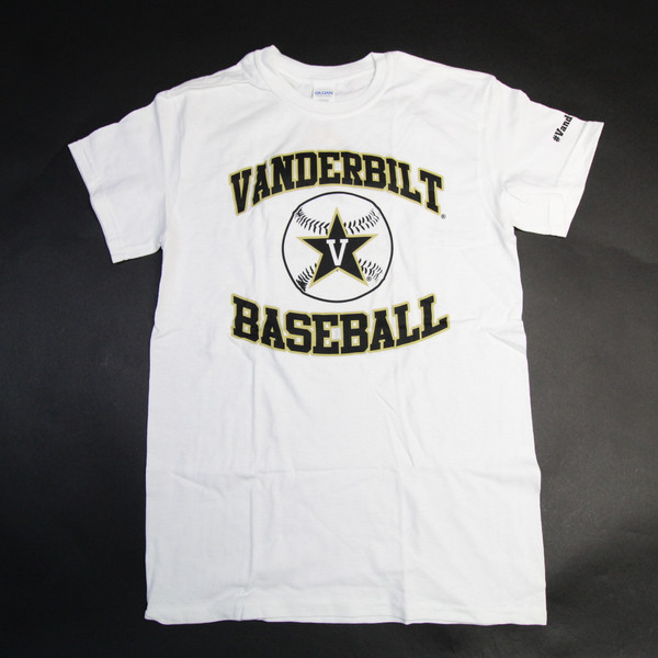 Vanderbilt Commodores Gildan Short Sleeve Shirt Men's White New S-TOPS-164676