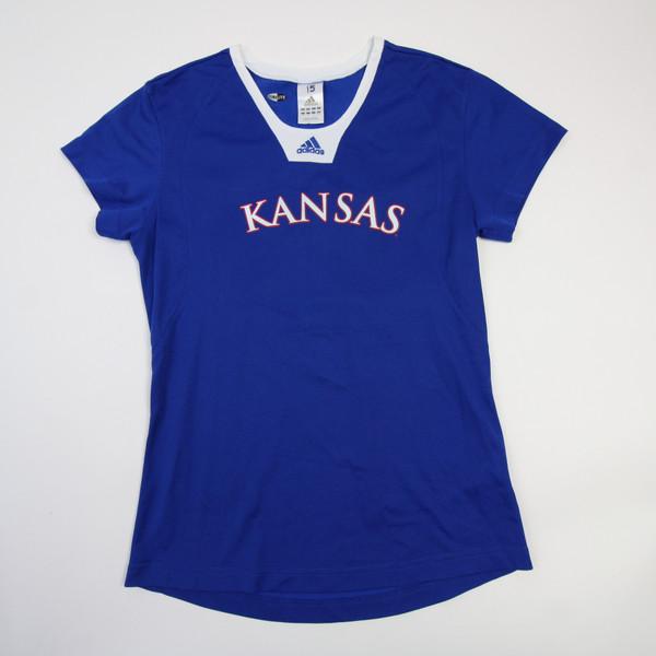 Kansas Jayhawks adidas Climalite Practice Jersey - Volleyball Women's Used S JRSY-009956