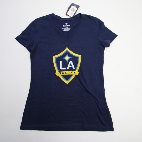 LA Galaxy Fanatics Short Sleeve Shirt Women's Navy Used Multiple Sizes TOPS-164752