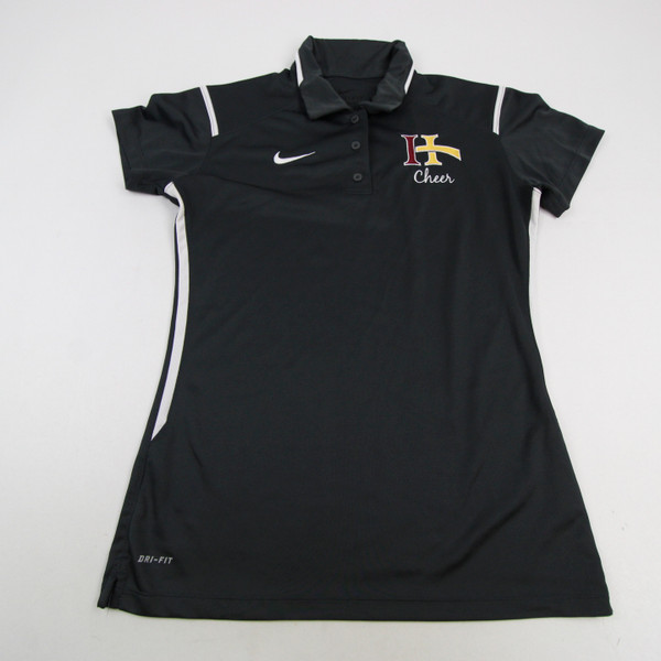 Indian Hill Warriors Nike Dri-Fit Polo Women's Dark Gray/White Used S-TOPS-164774