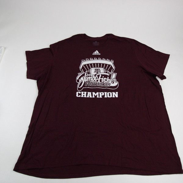 Texas A&M Aggies adidas Amplifier Short Sleeve Shirt Men's Multiple Sizes TOPS-164887