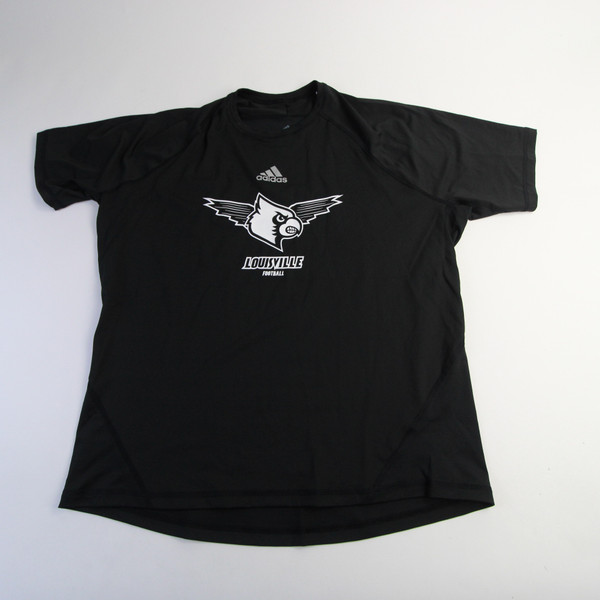 Louisville Cardinals adidas Techfit Compression Top Men's Used Multiple Sizes TOPS-165002