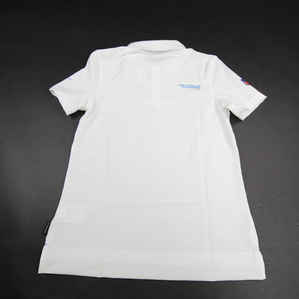 Los Angeles Chargers Nike NFL On Field Dri-Fit Polo Women's White Used-TOPS-165191