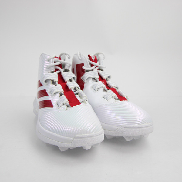 adidas Football Cleat Men's White New without Box 11.5 CLEA-015486
