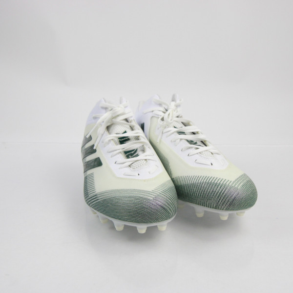 adidas Freak Football Cleat Men's White/Dark Green Used 15-CLEA-015583