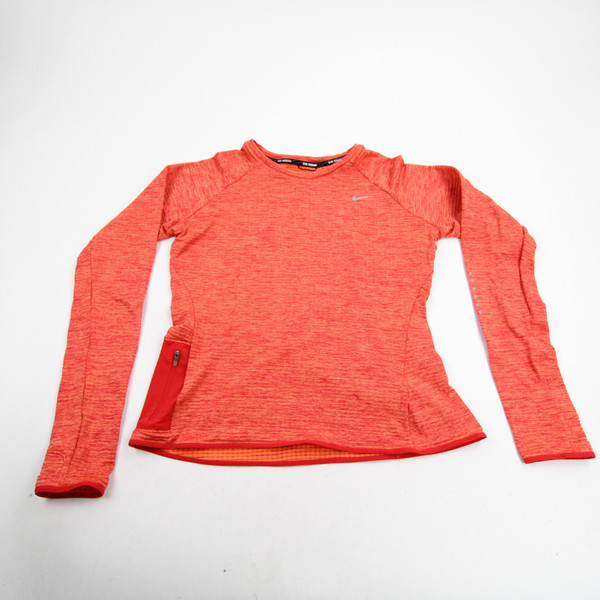 Nike Dri-Fit Long Sleeve Shirt Women's Red Used M-TOPS-165281