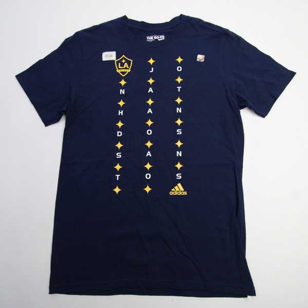 LA Galaxy adidas Go-To tee Short Sleeve Shirt Men's Multiple Sizes TOPS-165336