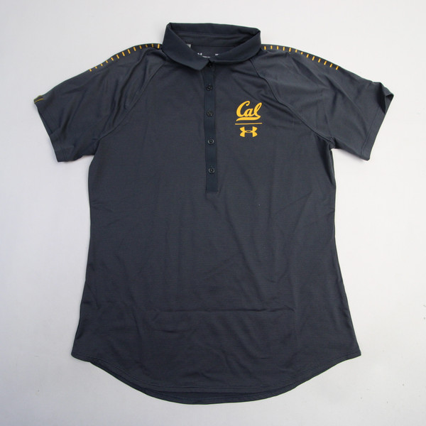 California Golden Bears Under Armour HeatGear Polo Women's Used S TOPS-165481