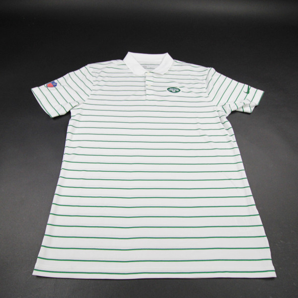 New York Jets Nike NFL On Field Dri-Fit Polo Men's White New without Tags S TOPS-165560