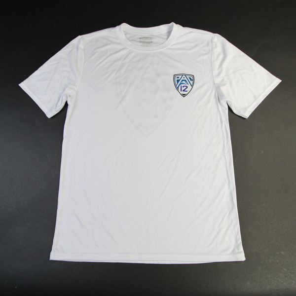Port & Company Short Sleeve Shirt Men's White Used S TOPS-165615