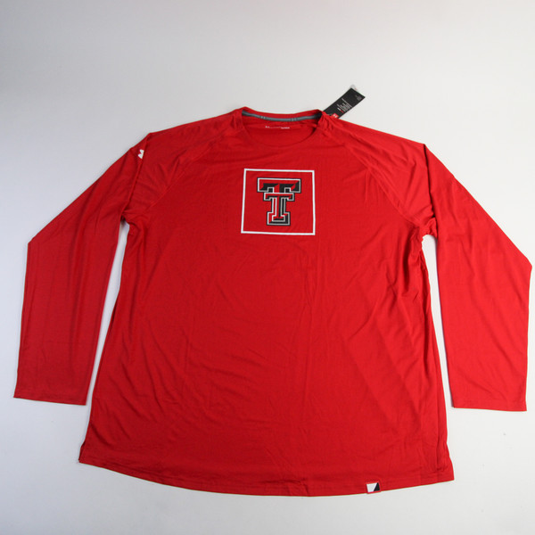 Texas Tech Red Raiders Under Armour HeatGear Long Sleeve Shirt Men's 3XL TOPS-165625