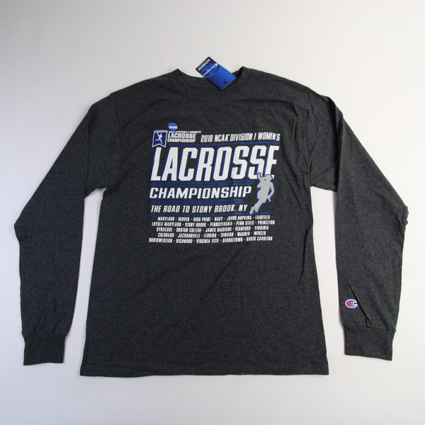 Champion Long Sleeve Shirt Men's Dark Gray New with Tags Multiple Sizes TOPS-165630