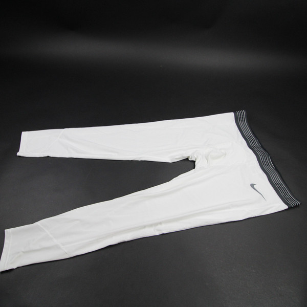 Nike Pro Dri-Fit Compression Pants Men's White Used 3XL-PNTS-034284