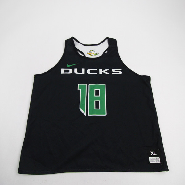 Oregon Ducks Nike Practice Jersey - Basketball Women's Black/White Used-JRSY-010225