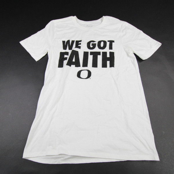 Oregon Ducks Nike Nike Tee Short Sleeve Shirt Men's White Used S TOPS-166233