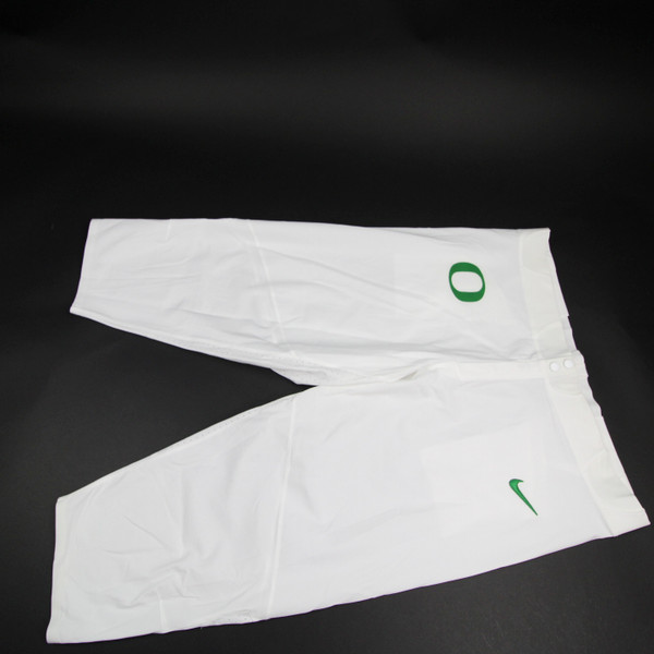 Oregon Ducks Nike Softball Pants Women's White Used Multiple Sizes PNTS-034397