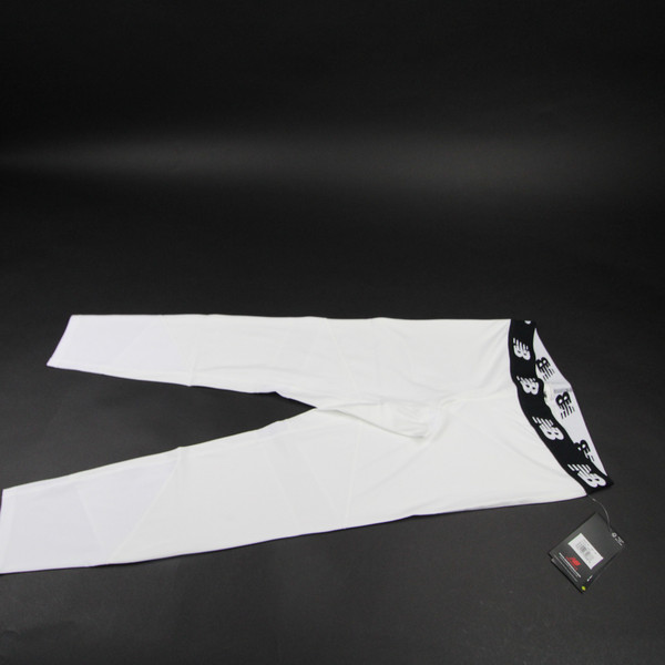 New Balance Compression Pants Women's White New with Tags Multiple Sizes PNTS-034450