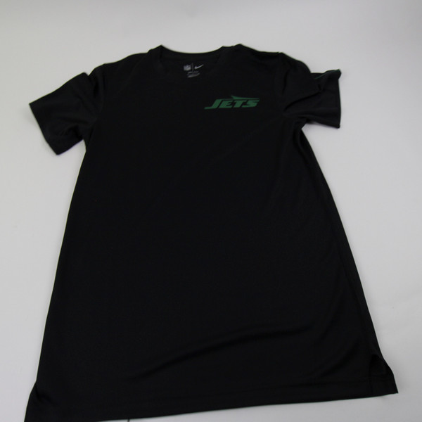 New York Jets Nike NFL On Field Short Sleeve Shirt Men's Black New S-TOPS-166377