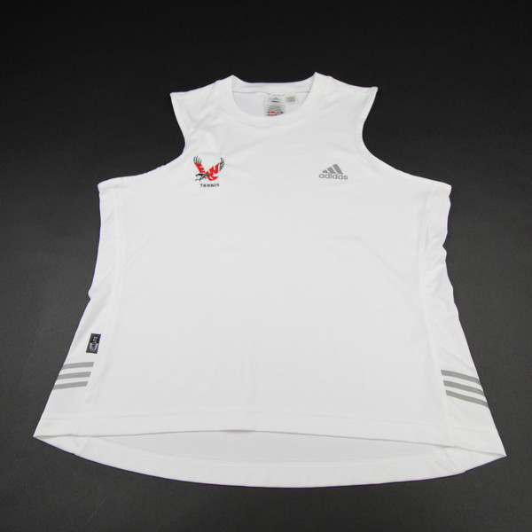 Eastern Washington Eagles adidas Sleeveless Shirt Women's White Used L TOPS-166502