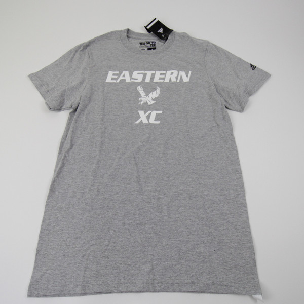 Eastern Washington Eagles adidas Short Sleeve Shirt Men's Gray New S-TOPS-166578