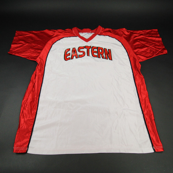 Eastern Washington Eagles Unbranded Short Sleeve Shirt Men's White Used XXL TOPS-166580