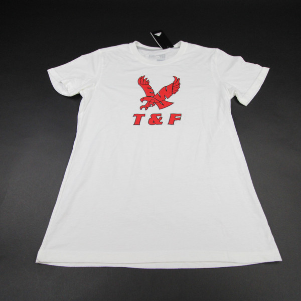 Eastern Washington Eagles adidas Go-To tee Short Sleeve Shirt Women's New White S-TOPS-166601