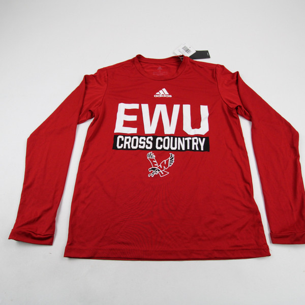 Eastern Washington Eagles adidas Aeroready Long Sleeve Shirt Multiple Sizes TOPS-166662