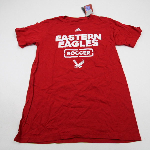 Eastern Washington Eagles adidas Go-To tee Short Sleeve Shirt Men's Red New S-TOPS-166738