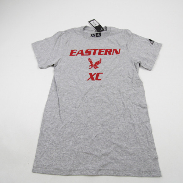 Eastern Washington Eagles adidas Short Sleeve Shirt Men's Gray New XS-TOPS-166779
