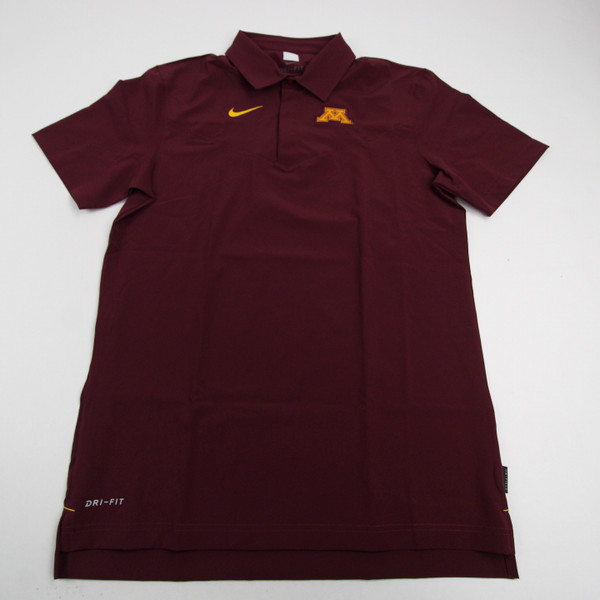 Minnesota Golden Gophers Nike Dri-Fit Polo Men's Maroon New without Tags S TOPS-166812
