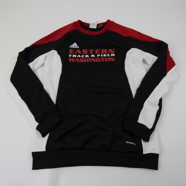 Eastern Washington Eagles adidas Climawarm Sweatshirt Women's Black Used XS TOPS-166834